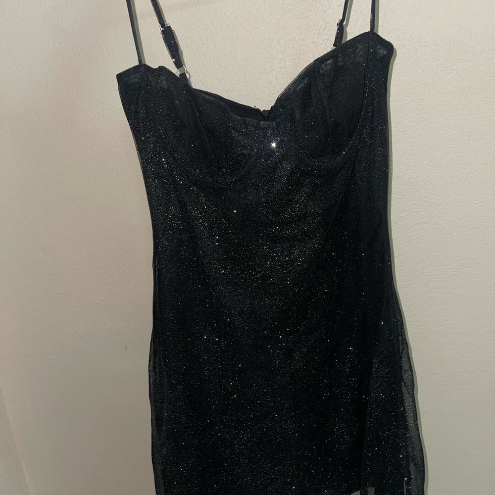 Brand new babyboo fashion sparkle pixie dress still has tags on. Gloves included - Picture 5 of 6